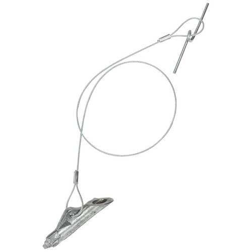 Duckbill Bait Station Anchor Model 40 with 1/16" Galvanized Cable