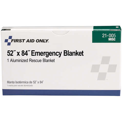 Forestry Suppliers First Aid Refill, Emergency Foil Blanket, 84˝ x 52˝ Forestry Suppliers First Aid Refill, Emergency Foil Blanket, 84˝ x 52˝