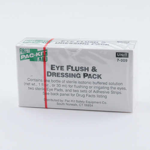 Forestry Suppliers First Aid Refill, Eyewash, 2 Eye Pads, 2 Strips