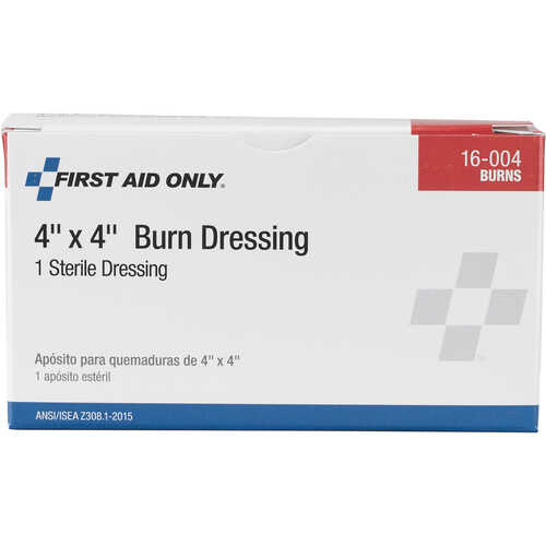 Forestry Suppliers First Aid Refill, Sterile Burn Dressing, 4˝ x 4˝ Forestry Suppliers First Aid Refill, Sterile Burn Dressing, 4˝ x 4˝