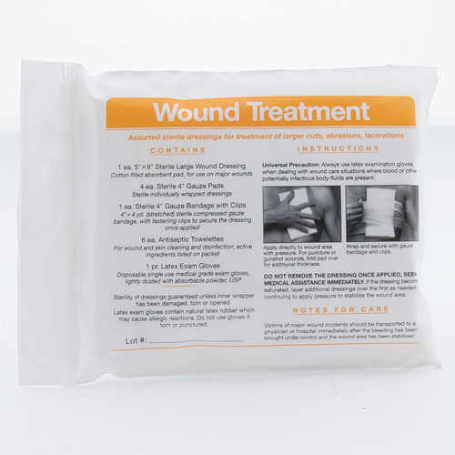 Forestry Suppliers First Aid Refill, Wound Treatment Module
