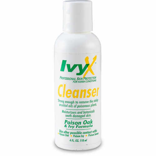 IvyX Post Contact Skin Cleanser, 4 oz. Bottle