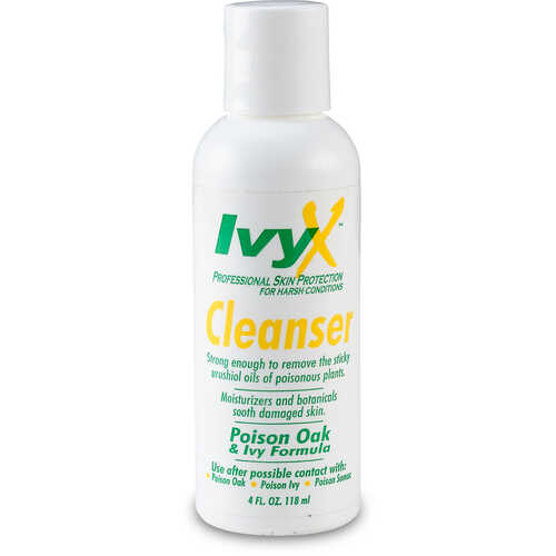 IvyX Post Contact Skin Cleanser, 4 oz. Bottle