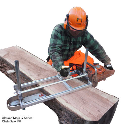 Alaskan® Mark IV Saw Mills
<br /><h5>Transform your chainsaw into a portable saw mill</h5>