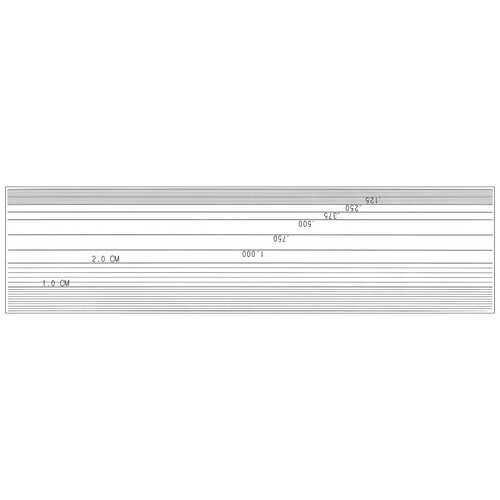 Grass Height Prism Gauge Film Transparency Grass Height Prism Gauge Film Transparency