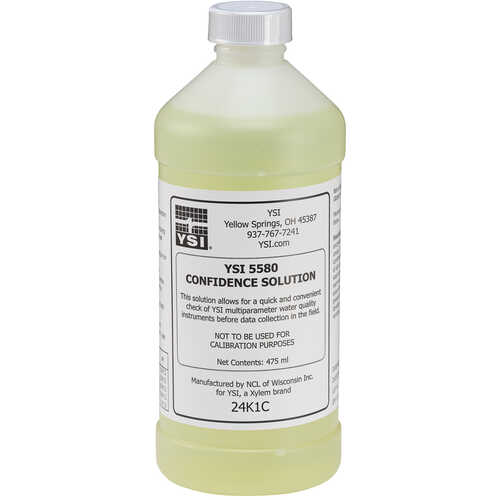 YSI Confidence Solution, 475 mL