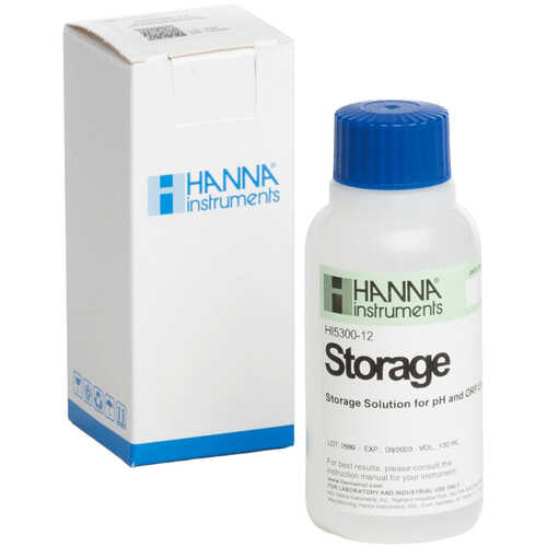 Hanna Instruments Electrode Storage Solution, 120ml Bottle