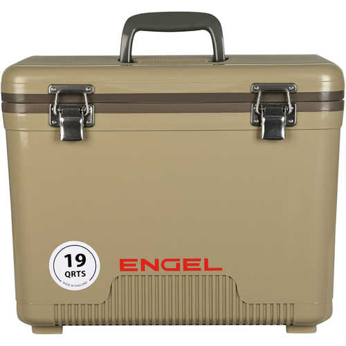 Engel UC19T Dry Box/Cooler, 19 Qt., Tan