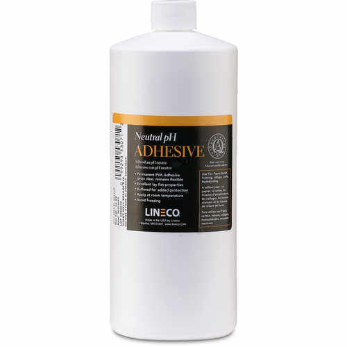 Lineco White Neutral pH Adhesive, One Quart Bottle
