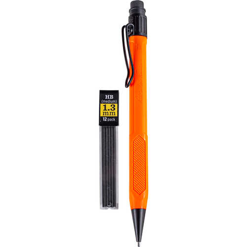 Rite in the Rain No. OR15 Work Ready Mechanical Pencil, Orange Barrel