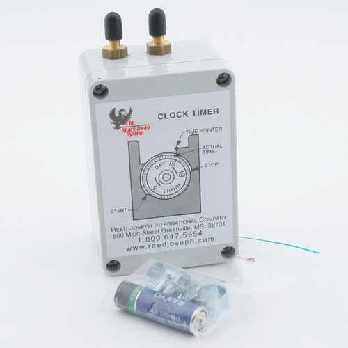 Animal Control Scare-Away Cannon Clock Timer