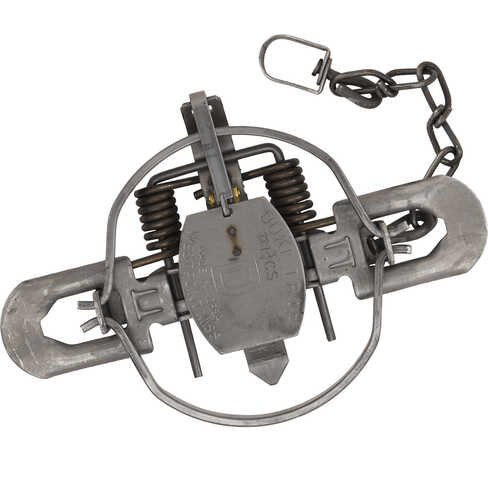 Duke Coil Spring Trap, Size: 1.75; Jaws 5-3/8˝