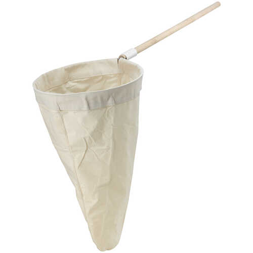 Heavy-Duty Muslin Sweep Net, 15˝ with 36˝ Wooden Handle