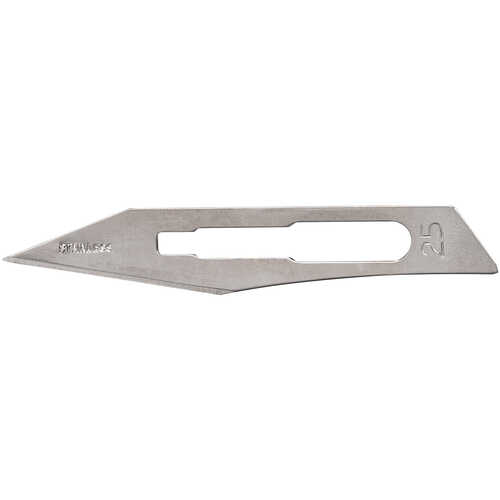 Surgeons Scalpel Blades, #25, Pack of 10 Surgeons Scalpel Blades, #25, Pack of 10