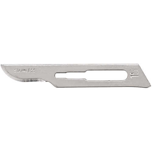 Surgeons Scalpel Blades, #15, Pack of 10 Surgeons Scalpel Blades, #15, Pack of 10