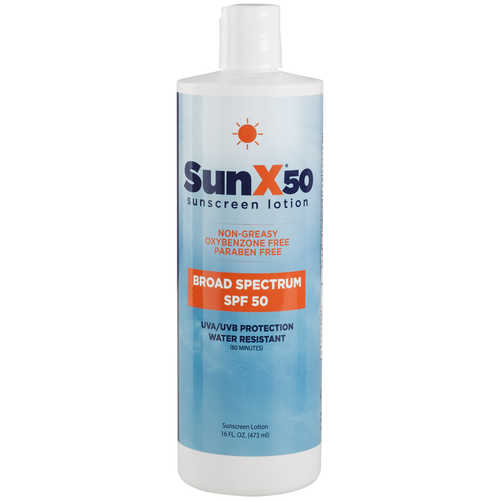 Sun-X SPF 50 Broad Spectrum Sunscreen, 16 oz. Bottle