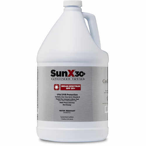 Sun-X SPF 30+ Broad Spectrum Sunscreen, Gallon Jug