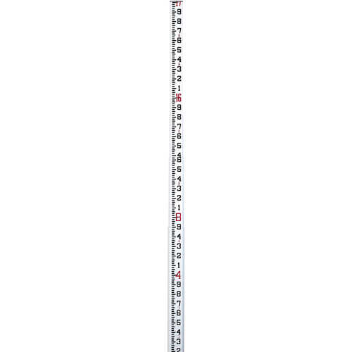 Crain SVR Rectangular-Oval Shaped Telescoping Rod, 17’ in feet/10ths/100ths