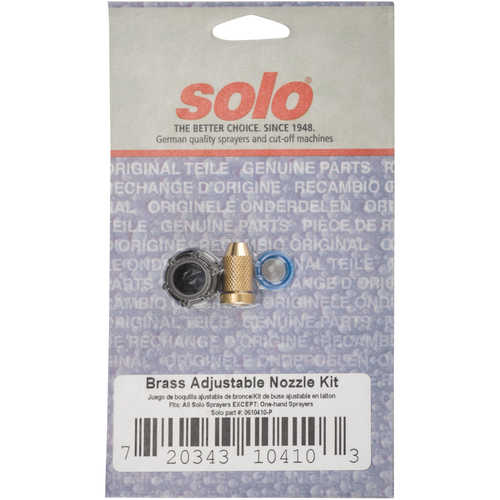 Solo Brass Adjustable Nozzle Kit