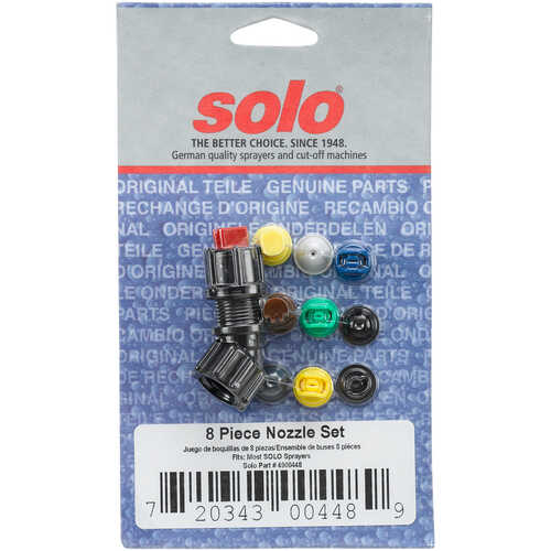 Solo 8-Piece Nozzle Set Solo 8-Piece Nozzle Set