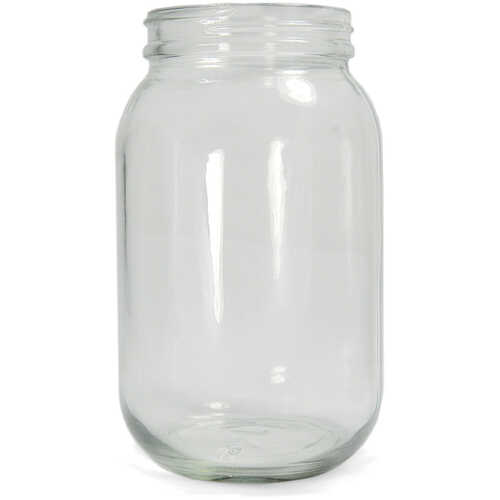 Wide-Mouth Jars, Clear, 32 oz., Pack of 12 Wide-Mouth Jars, Clear, 32 oz., Pack of 12