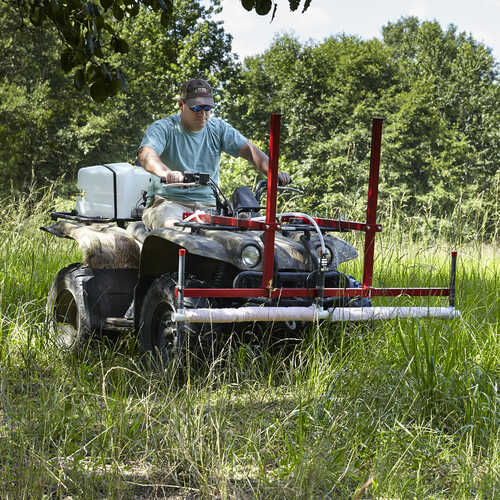 Smucker 5 Ft. Super Sponge Weed Wiper ATV Herbicide Applicator w/15-Gal. Sprayer and Pump