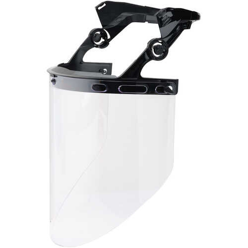 Helmet Mounting Bracket with Visor Bracket and 880T Visor for Bullard Type II+ Safety Helmets