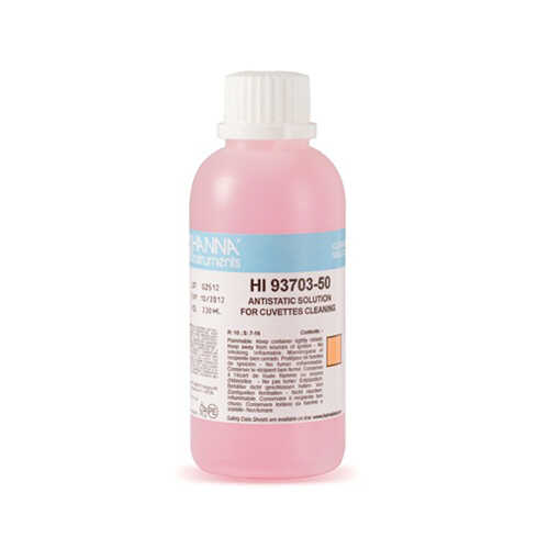 Hanna Instruments Cuvette Cleaning Solution, 230 ml Hanna Instruments Cuvette Cleaning Solution, 230 ml