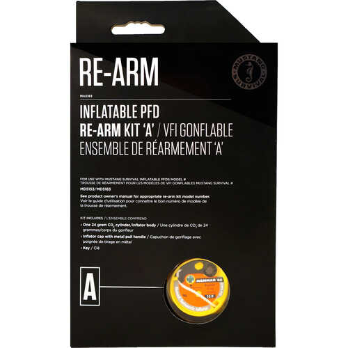 Mustang Survival Re-Arm Kit A for Elite 120 PFD Mustang Survival Re-Arm Kit A for Elite 120 PFD