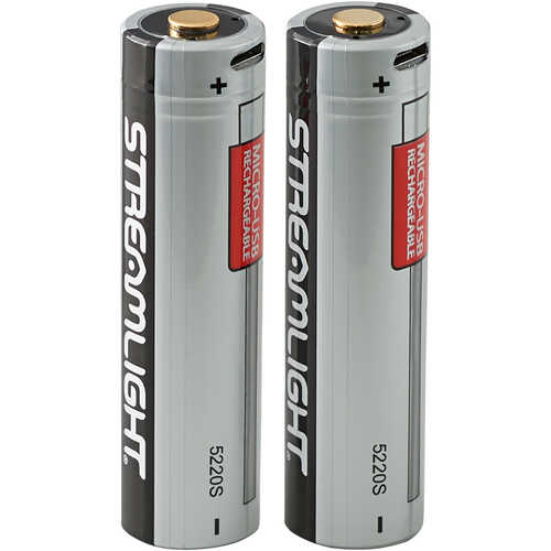 Streamlight Li-Ion Rechargeable Battery for PolyTac X USB Flashlight, Pack of 2 Streamlight Li-Ion Rechargeable Battery for PolyTac X USB Flashlight, Pack of 2