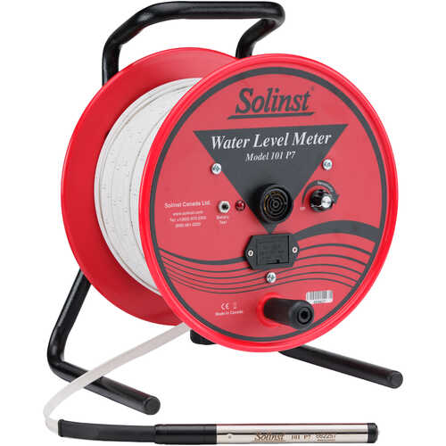 Solinst® Model 101 P7 Water Level Meters with Laser Marked Tape