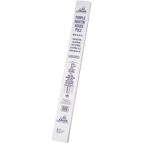 Heath Outdoor Products Purple Martin House Pole Heath Outdoor Products Purple Martin House Pole