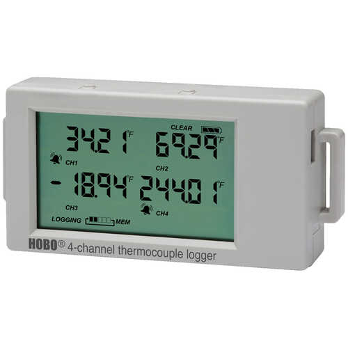 HOBO UX120 Four-Channel Thermocouple Data Logger