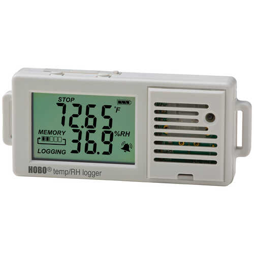 HOBO UX100 Temperature/Relative Humidity Data Logger with 3.5% Accuracy