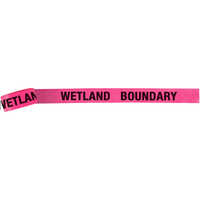WETLAND BOUNDARY Vinyl Roll Flagging