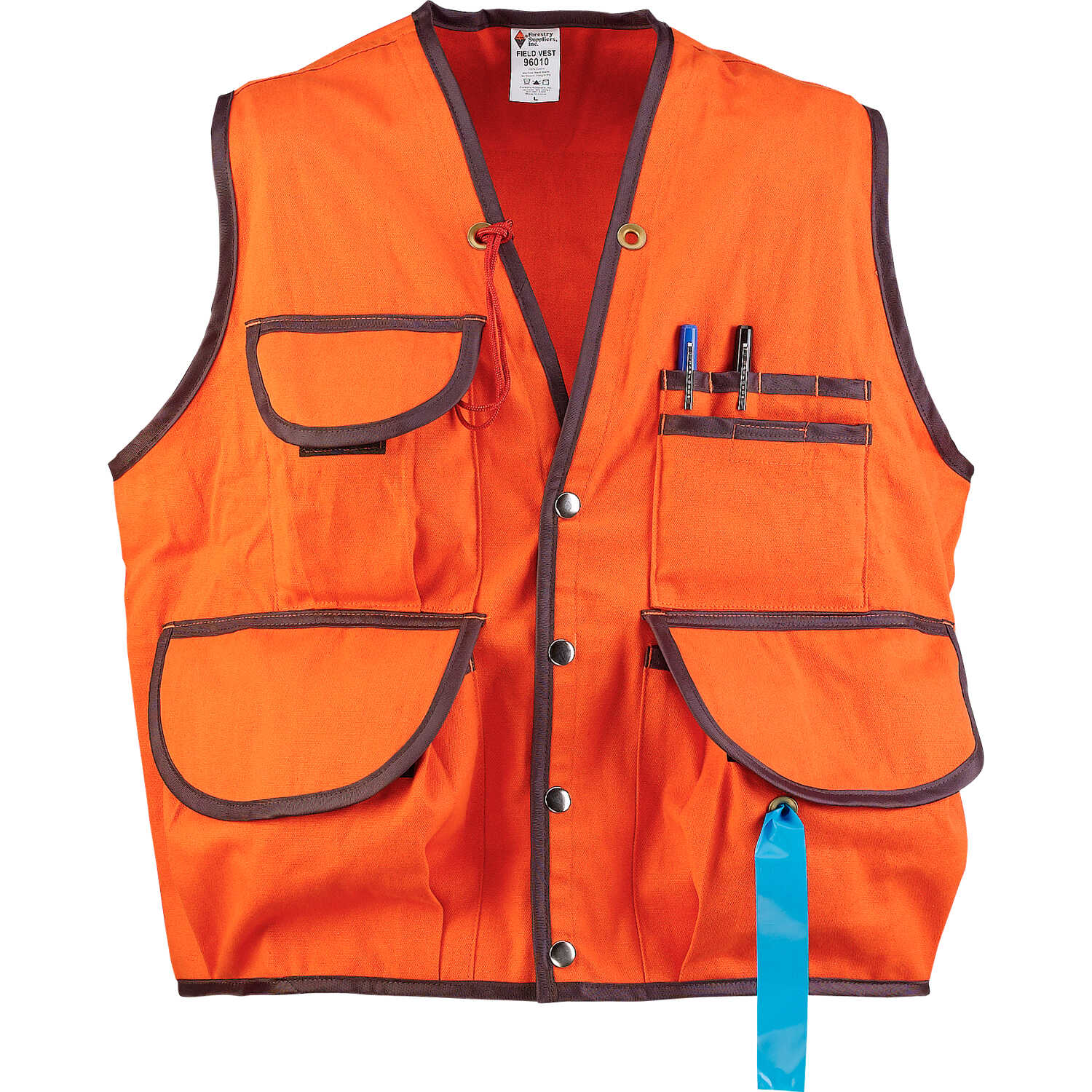 cotton vest with pockets