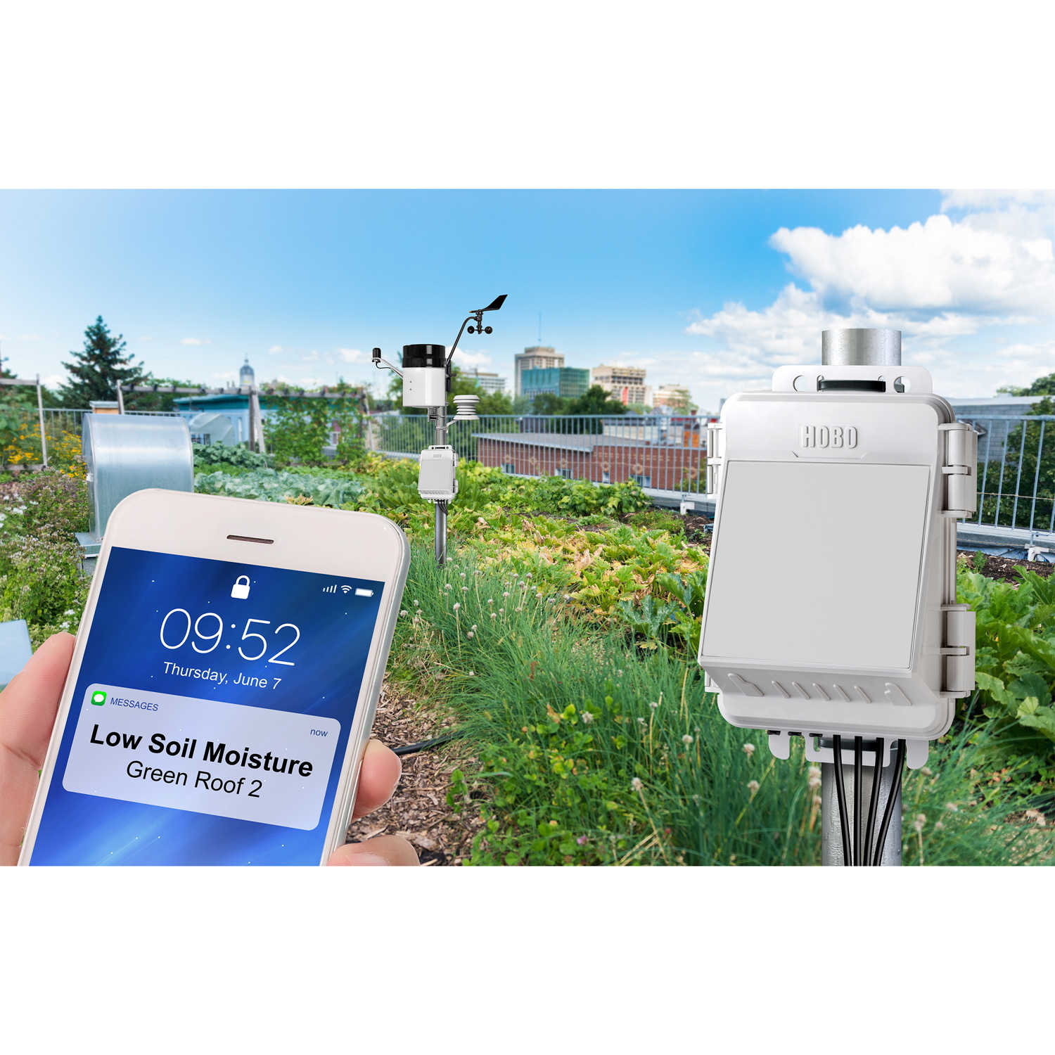 Onset HOBOnet Wireless Outdoor Temperature Sensor