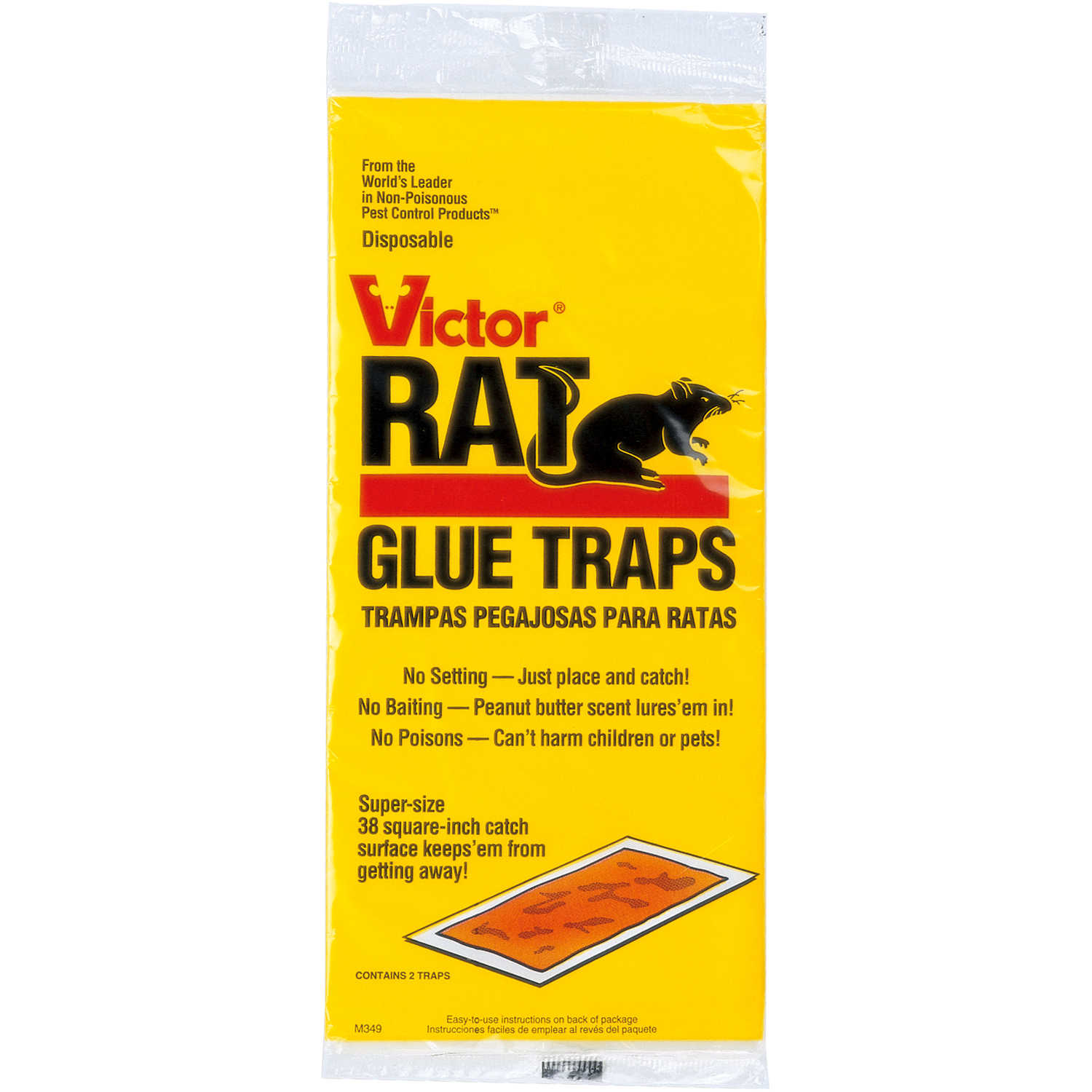 Victor Rat Glue Traps, Pack of Two
